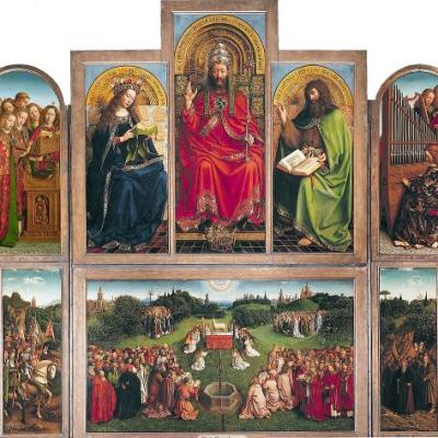 Visite de la ville de Gand et triptyque Van Eyck