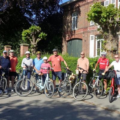 Sortie en VTT  du club PROBUS DUNKERQUE dans les Flandres